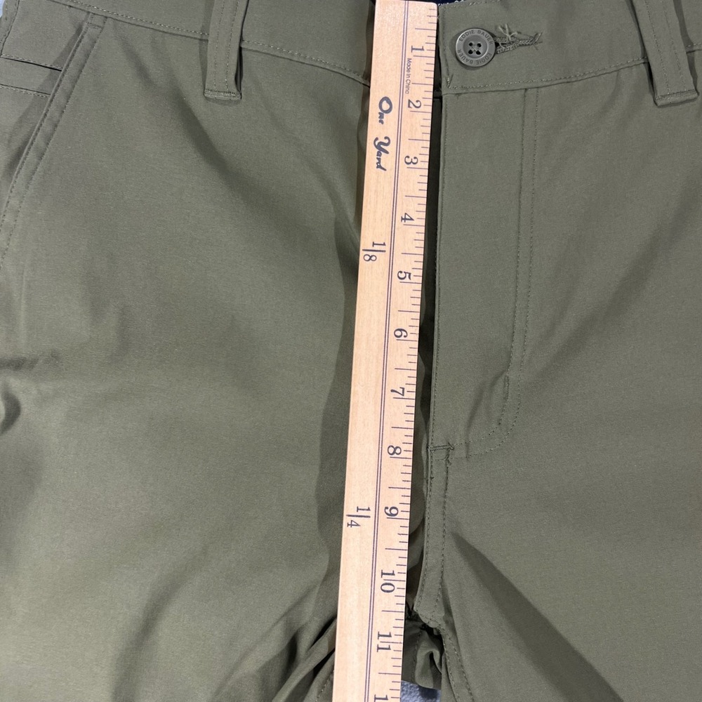 Eddie Bauer Mens Horizon Take Off Chino Olive Green Pants Stretch Outdoor 32x30 - Picture 3 of 10